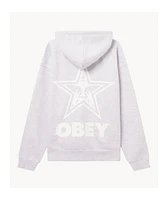 Obey Bold Star Ash Grey Hoodie