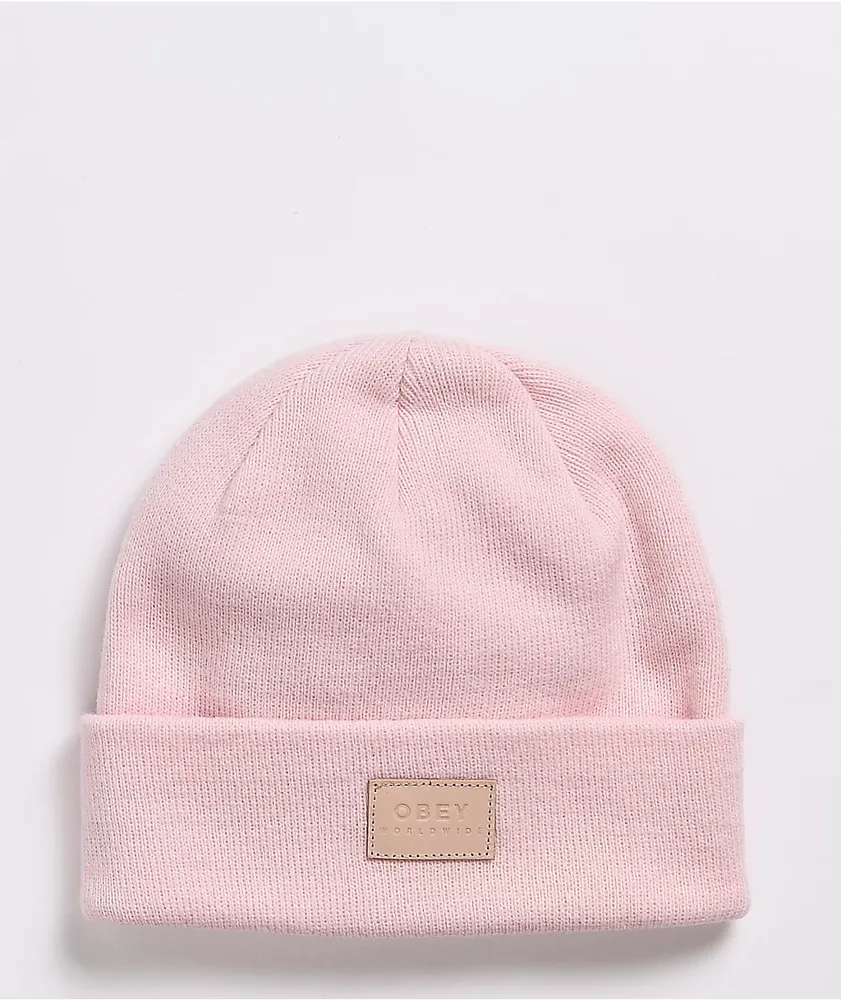 Obey Briean Pink Beanie