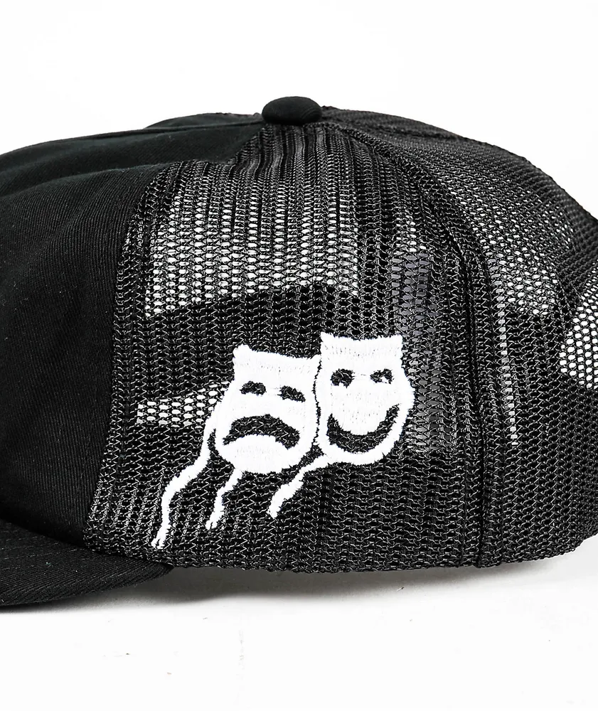 Obey Brutus Black Trucker Hat