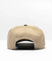 Obey Buzzin Khaki & Black Snapback Hat