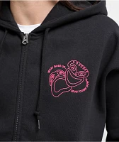 Obey Charade Digital Black & Pink Zip Hoodie