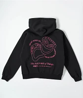 Obey Charade Digital Black & Pink Zip Hoodie