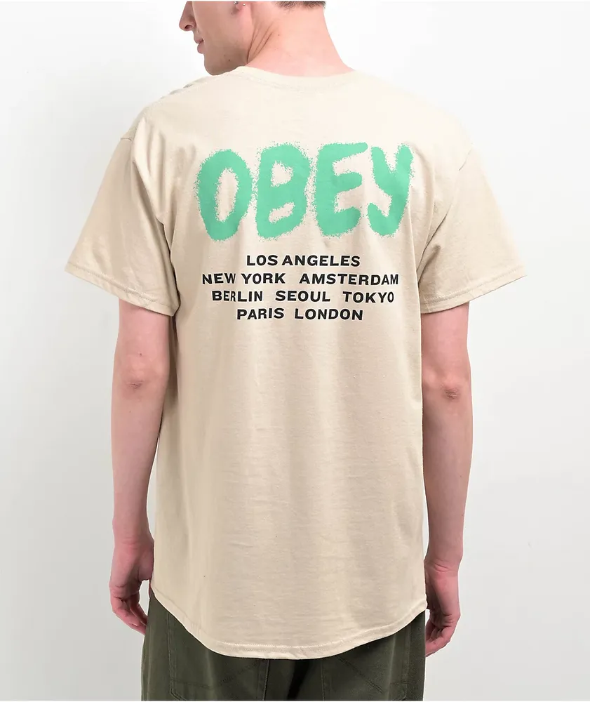 Obey City Spray Putty T-Shirt