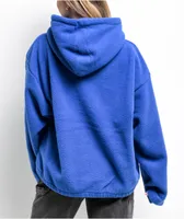 Obey Collegiate Blue Fleece Hoodie