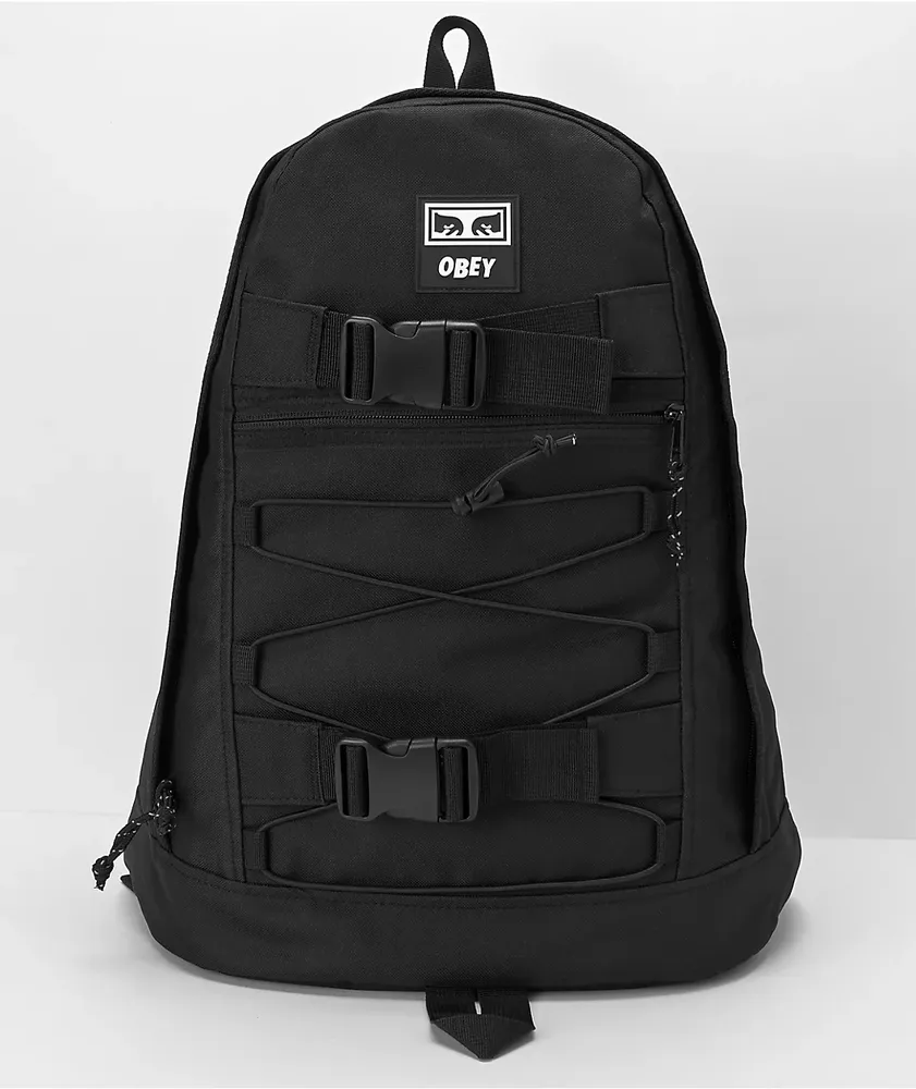 Obey Conditions Black Backpack