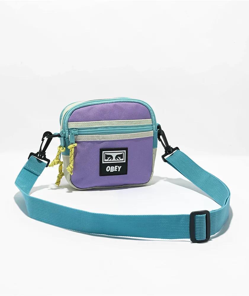 obey conditions traveler crossbody zip pouch