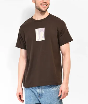 Obey Contemporary Face Brown T-Shirt