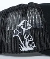 Obey Disobey Black Trucker Hat