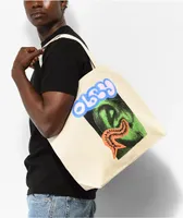 Obey Ear Bug Natural Tote Bag