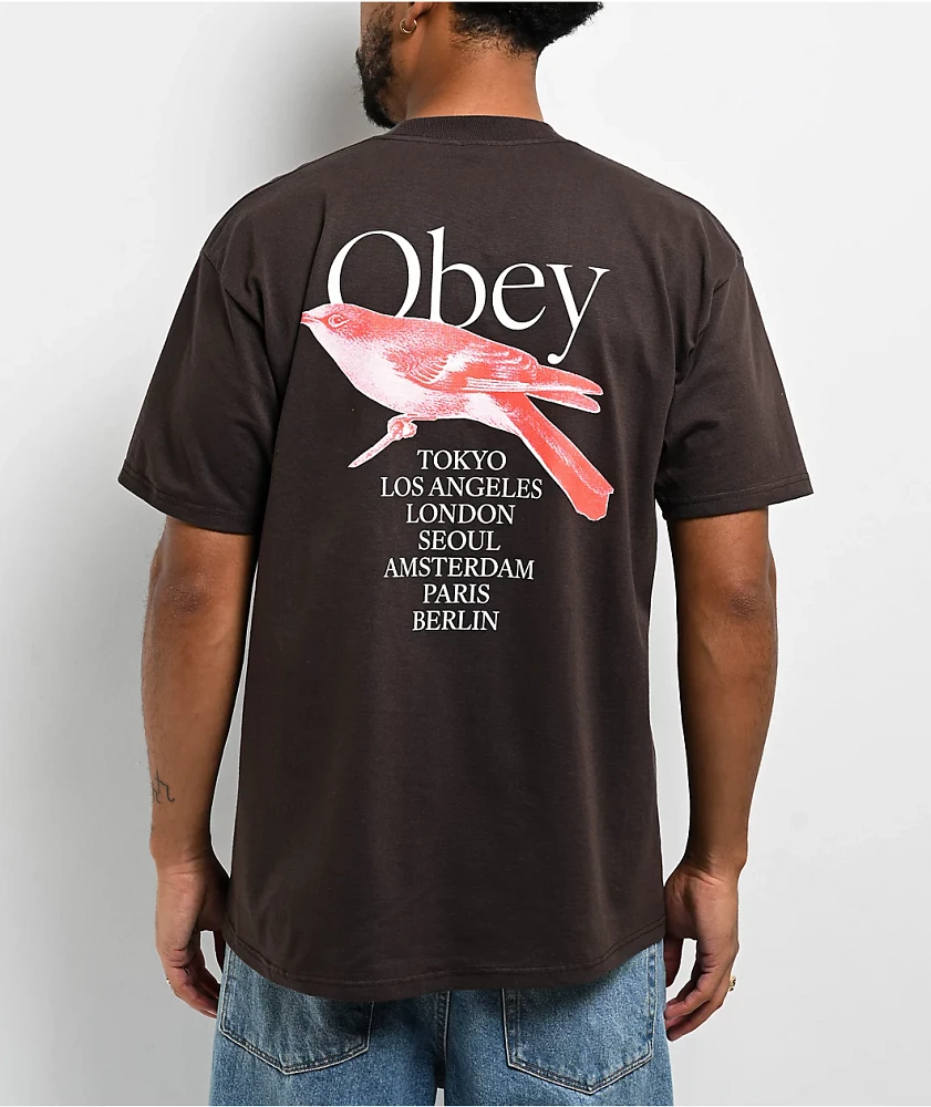 Obey Earliest Delivery Silt T-Shirt