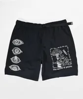 Obey Easy No Time Black Shorts