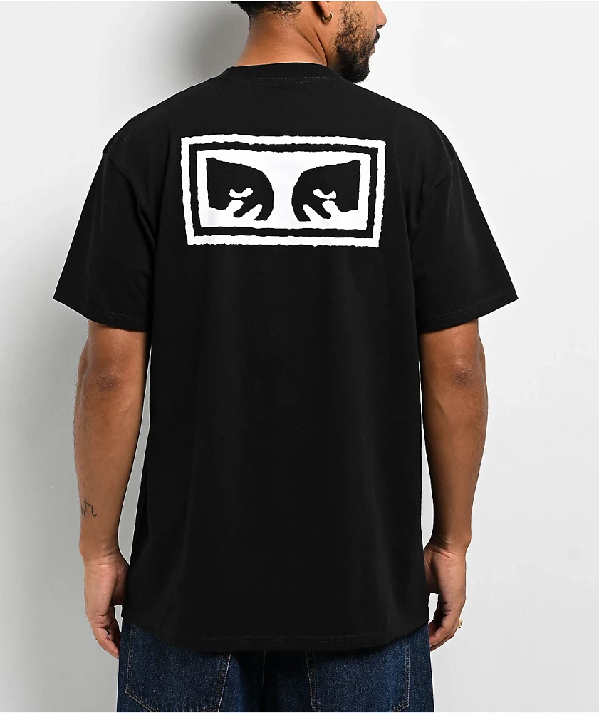 Obey Eyes III Black T-Shirt