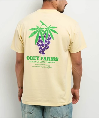 Obey Farms Natural T-Shirt