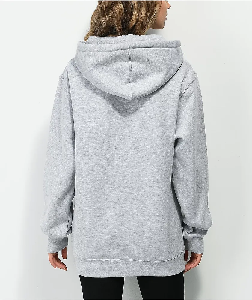 Obey Flames Grey Hoodie