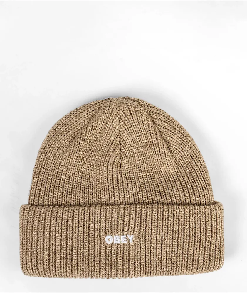 Obey Future Irish Cream Beanie