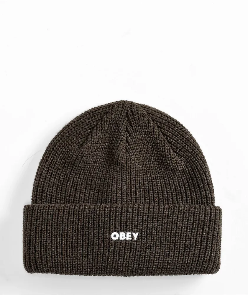 Obey Future Java Brown Beanie