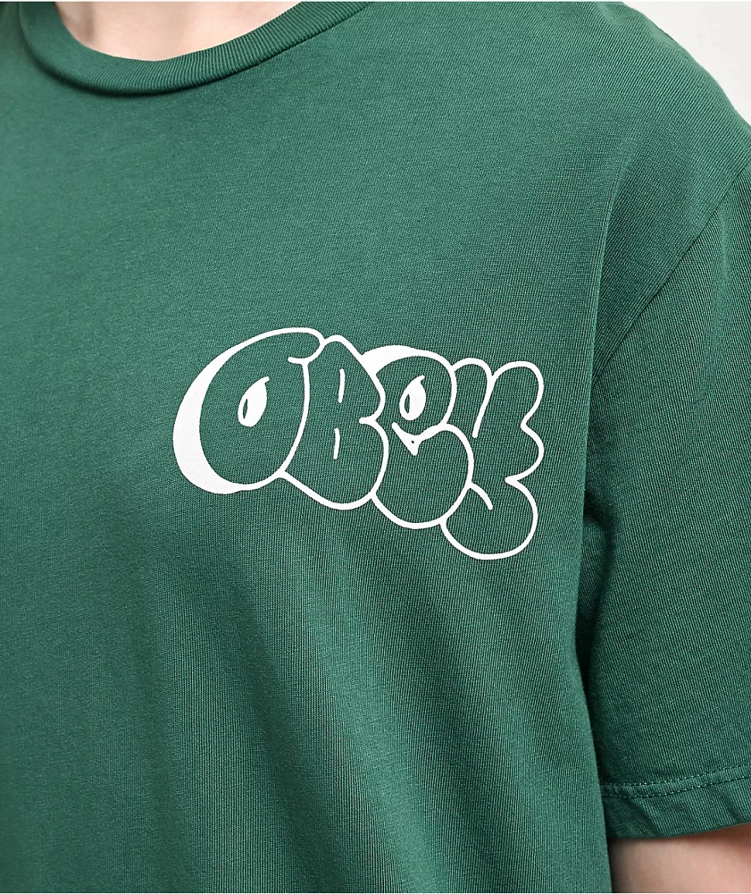 Obey Graffiti 2 Green T-Shirt