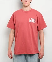 Obey Half Icon Red T-Shirt