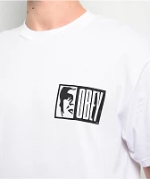 Obey Half Icon White T-Shirt