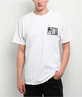 Obey Half Icon White T-Shirt