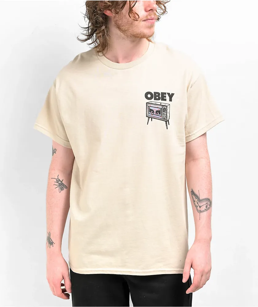Obey Hypno Natural T-Shirt