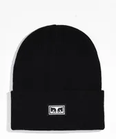 Obey Icon Eyes Black Beanie