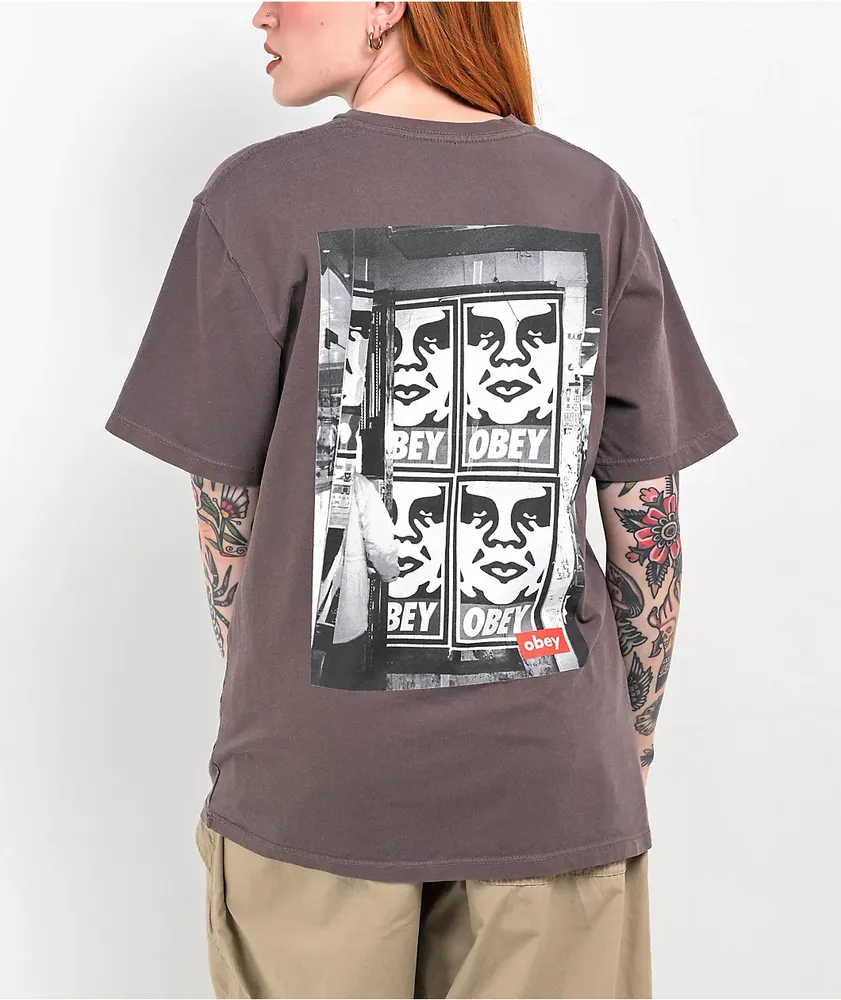 Obey Icon Photo Java T-Shirt 