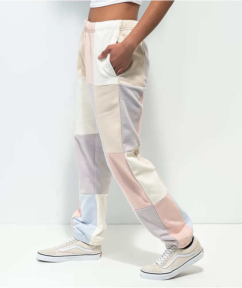 Obey Lockdown Pastel Colorblock Sweatpants