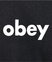 Obey Lowercase II Black T-Shirt