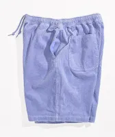 Obey Marion Relaxed Purple Corduroy Shorts