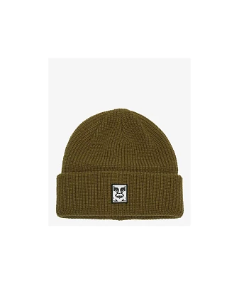 Obey Mid Icon Patch Army Beanie