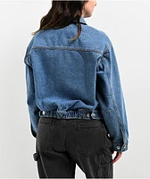 Obey Nessa Light Indigo Denim Jacket