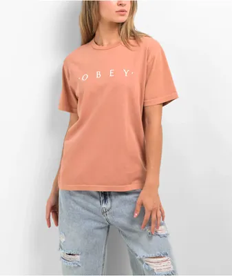 Obey Novel Clay Wash T-Shirt