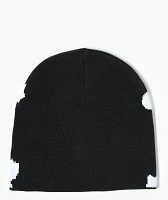 Obey Peeking Black Skully Beanie