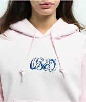 Obey Ribbon Pink Sorbet Hoodie