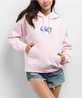 Obey Ribbon Pink Sorbet Hoodie