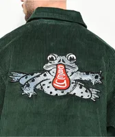 Obey Romes Green Corduroy Jacket