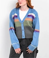 Obey Rosalie Striped Cardigan