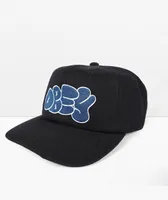 Obey Scribbles Black Snapback