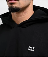 Obey Services Extra Heavy Black Hoodie