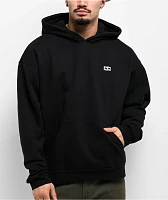 Obey Services Extra Heavy Black Hoodie