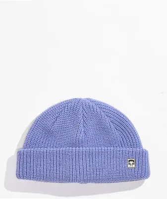 Obey Shallow Digital Violet Beanie