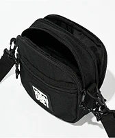 Obey Small Black Messenger Bag