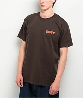Obey Star Brown T-Shirt