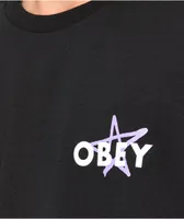 Obey Star Cities Black T-Shirt