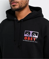 Obey Subvert Black Hoodie