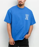Obey Worldwide Records Blue T-Shirt
