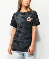 Odd Future Black Wash Tie Dye T-Shirt