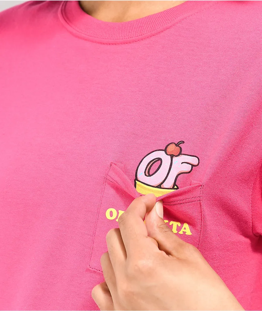 Odd Future Cherry On Top Pink T-Shirt