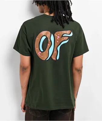 Odd Future Chocolate Logo Green T-Shirt 